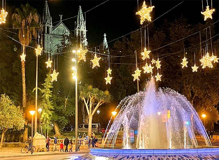 Weihnachtszeit im Lichterglanz