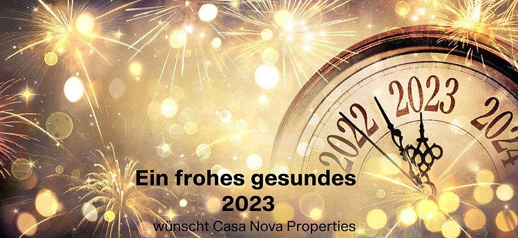 Wir wünschen Ihnen ein erfolgreiches, gesundes Neues Jahr 2023!