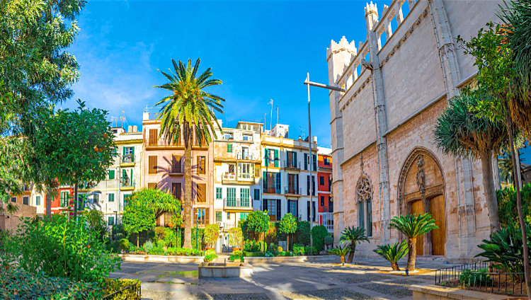Mediterranean lifestyle awaits you in the island metropolis Palma de Mallorca