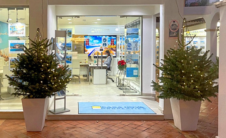 Entrada de las propiedades de Casa Nova
