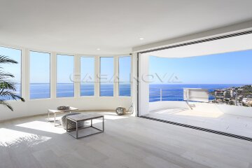 Modernized penthouse Mallorca with panoramic views