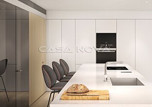 Ref. 1202795 | Cocina equipada ultramoderna con isla de cocción 