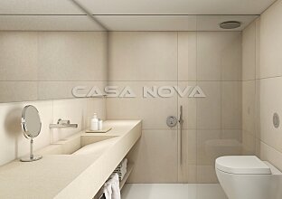 Ref. 1202798 | Un baño moderno con un equipamiento elegante