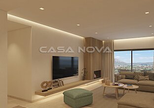 Ref. 1402833 | Sala de estar moderna con acceso a la terraza