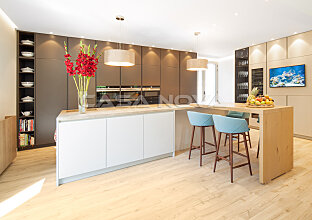 Ref. 2403032 | Ultra-modern fitted kitchen with electrical appliances 