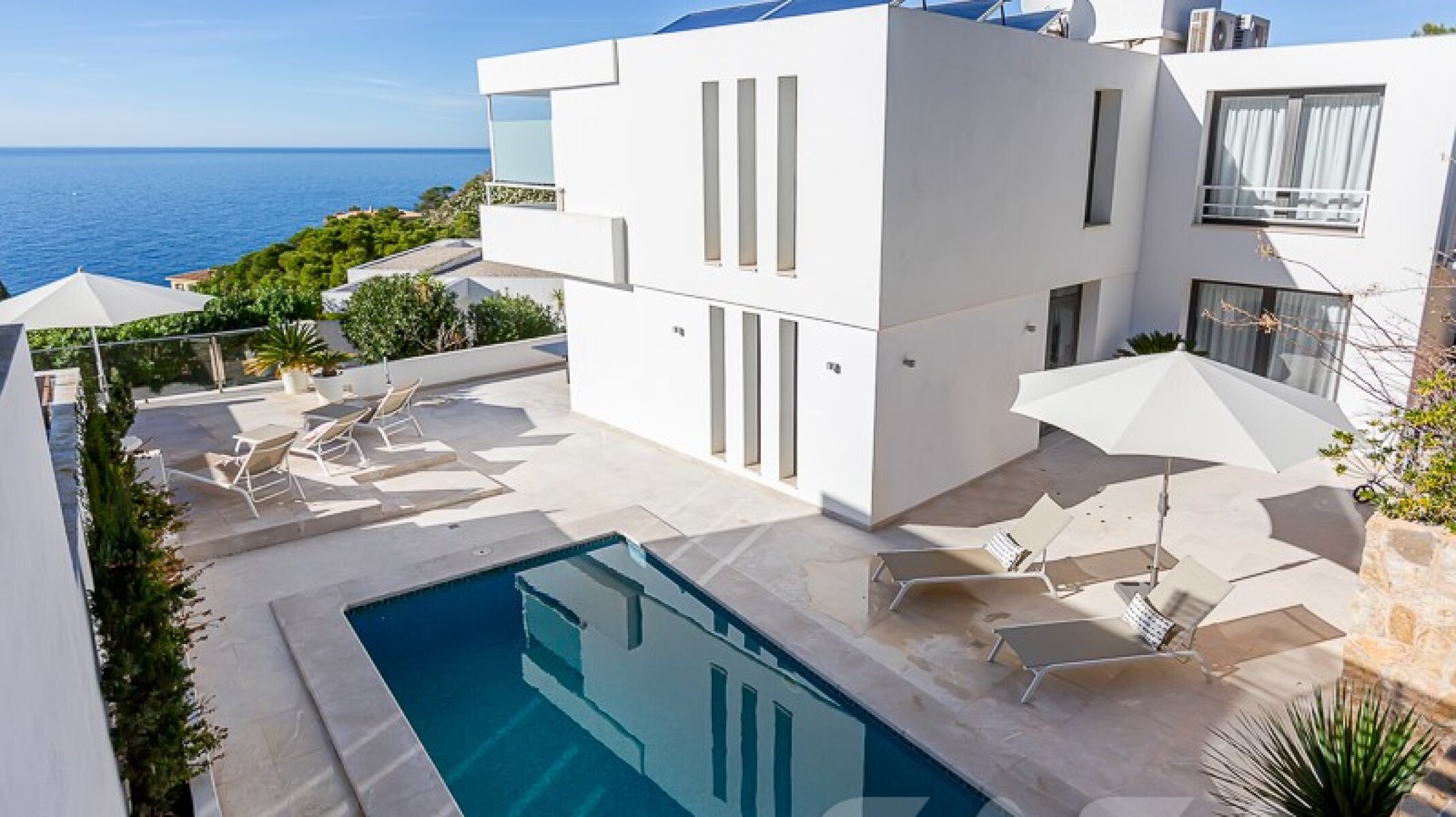 Hochmoderne Mallorca Villa in fantastischer Lage