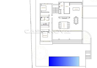 Ref. 2503098 | Meerblick Villa in modernem Design in bevorzugter Lage