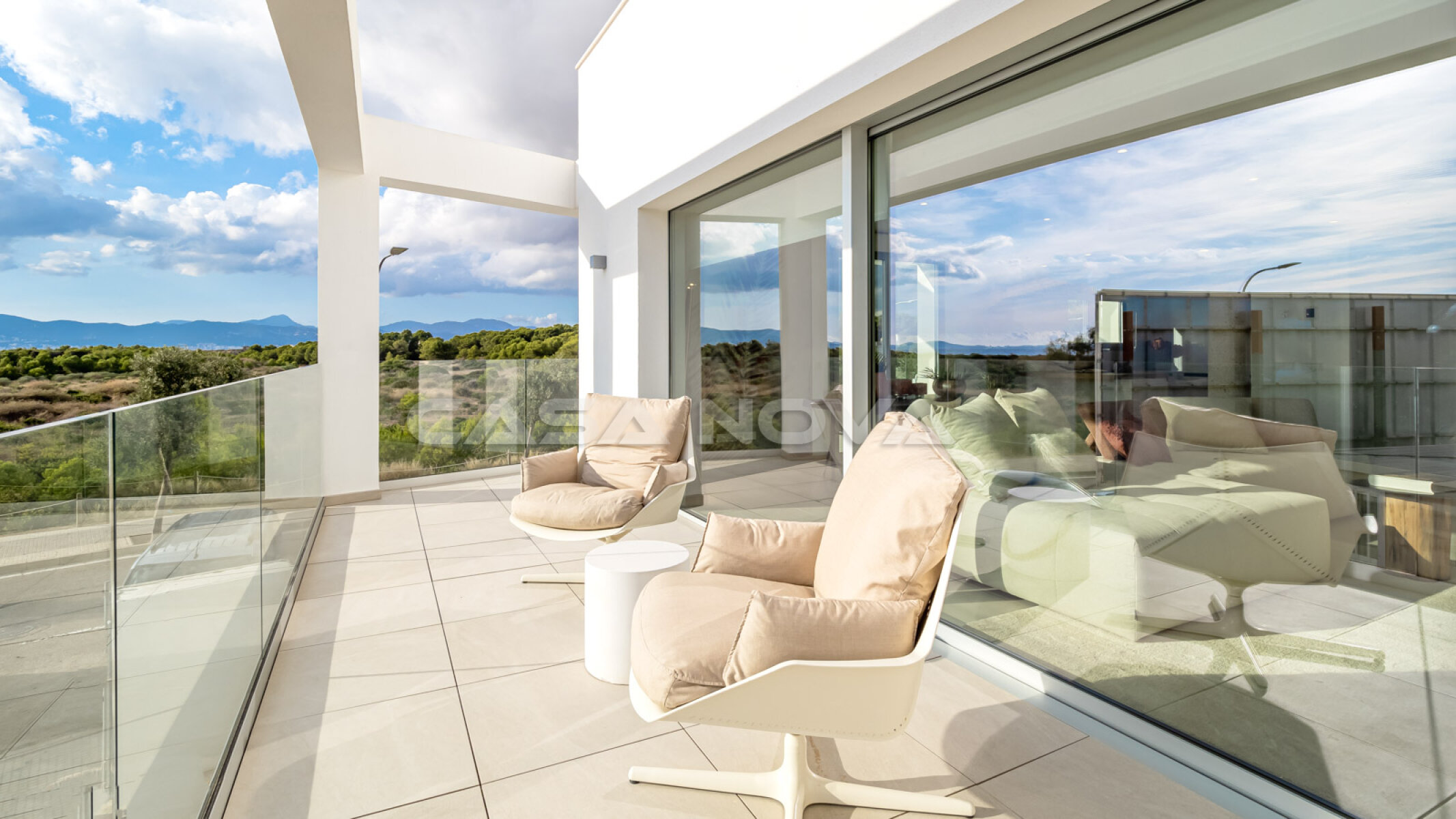 Elegantes Neubau- Reihenhaus mit fantastischem Meerblick