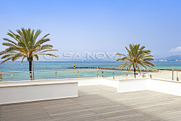 Villa in 1st sea line with 180 degree view
