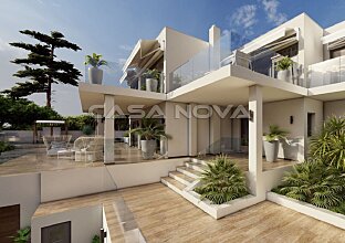 Ref. 2403262 | New construction project of a villa with sea view