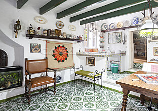 Ref. 2403293 | Cocina amueblada con detalles típicos mallorquines