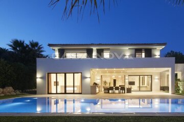 New villa in privileged residential area
