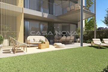 Proyecto de nueva construcción: piso en planta baja con jardín