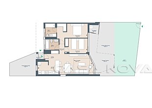 Ref. 1203380 | New construction project: Ground floor flat with private garden