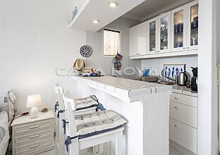 Ref. 1003823 | Encantador estudio con vistas panorámicas y al mar
