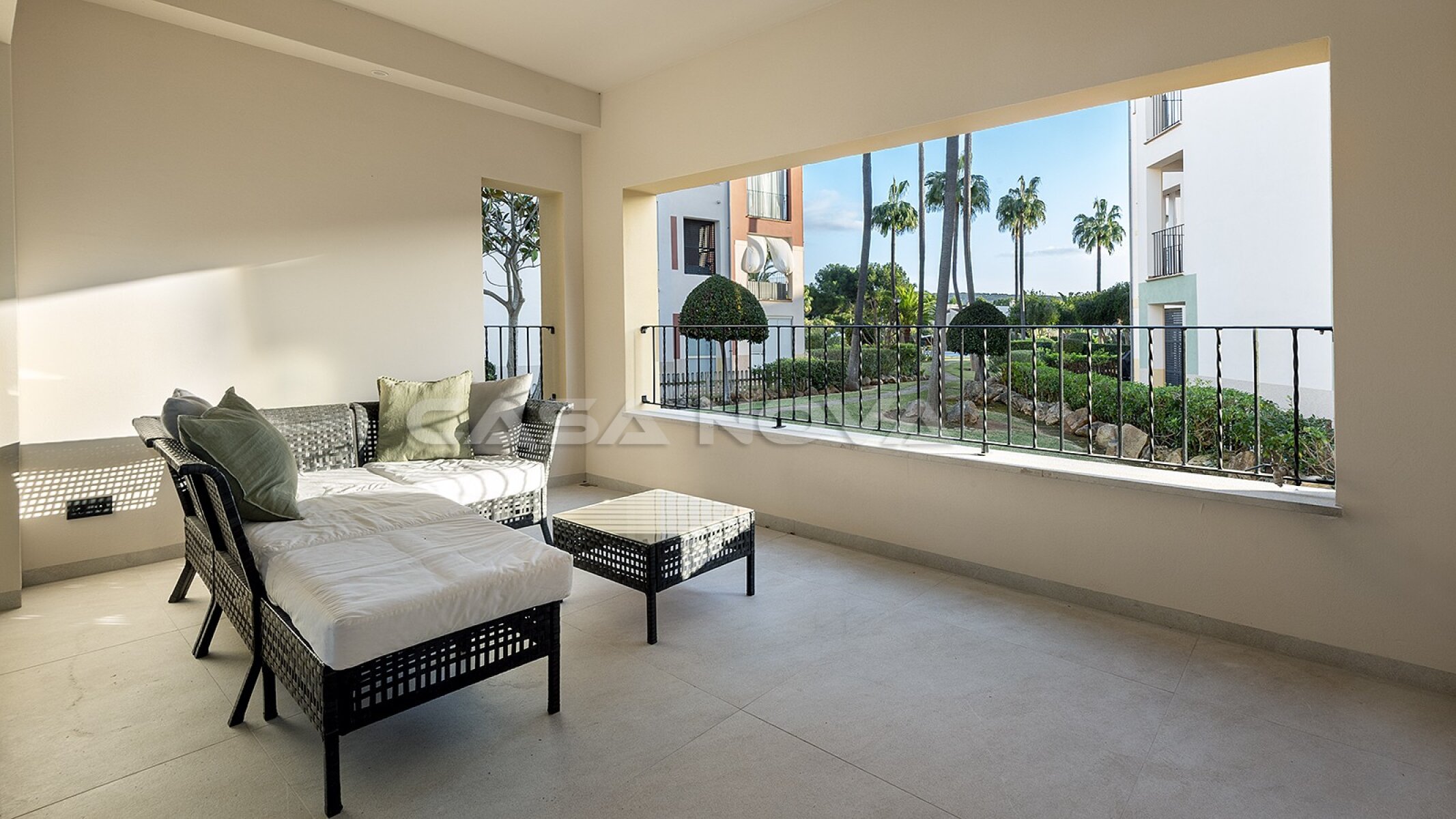 Charmante Erdgeschosswohnung in gepflegter Anlage direkt am Golfplatz in Santa Ponsa