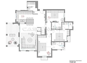 Ref. 1303864 | Modern penthouse with private rooftop terrace