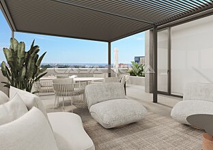 Ref. 1303868 | Luxurious duplex penthouse with private roof terrace