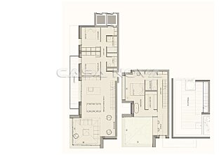 Ref. 1303868 | Luxurious duplex penthouse with private roof terrace