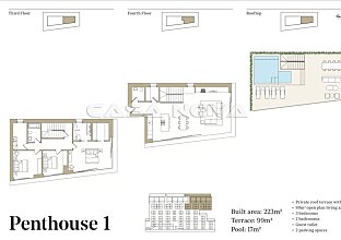 Ref. 1303873 | Ático dúplex con vistas al mar y terraza privada en la azotea