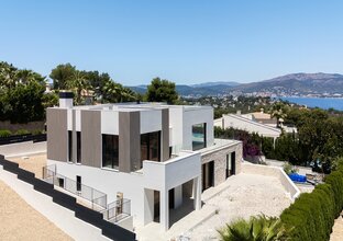 Ref.-Nr.: 2403924 - Villa de obra nueva con azotea y vistas al mar