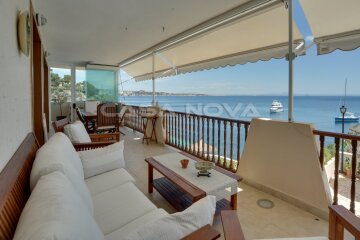 Mallorca Meerblick-Apartment in 1. Meereslinie direkt an der Badebucht