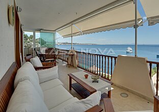 Mallorca Meerblick-Apartment in 1. Meereslinie direkt an der Badebucht