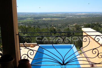Mallorca real estate in cottag style with panoramic views