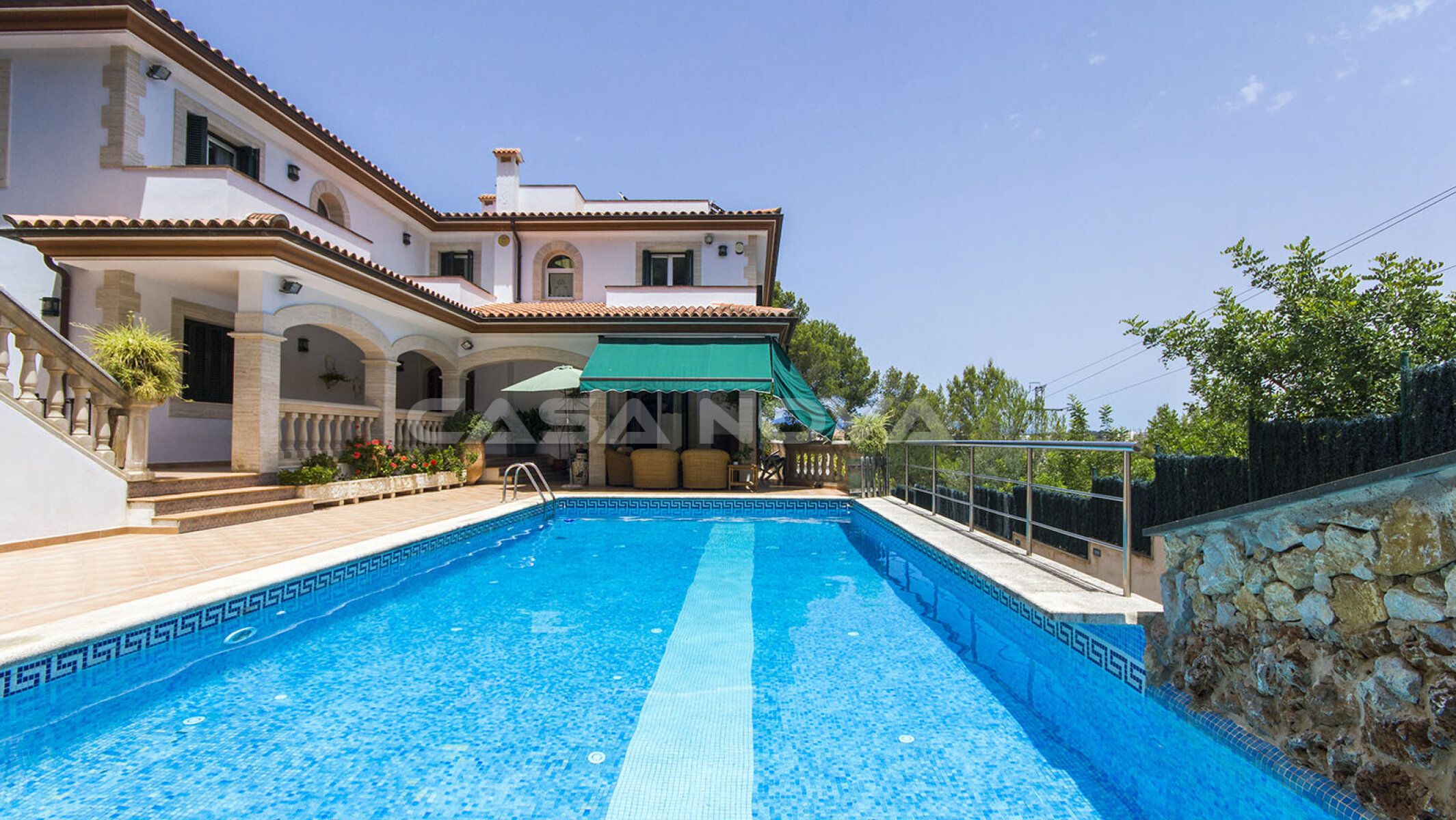 Mallorca Villa mit Panoramablick in ruhiger Lage