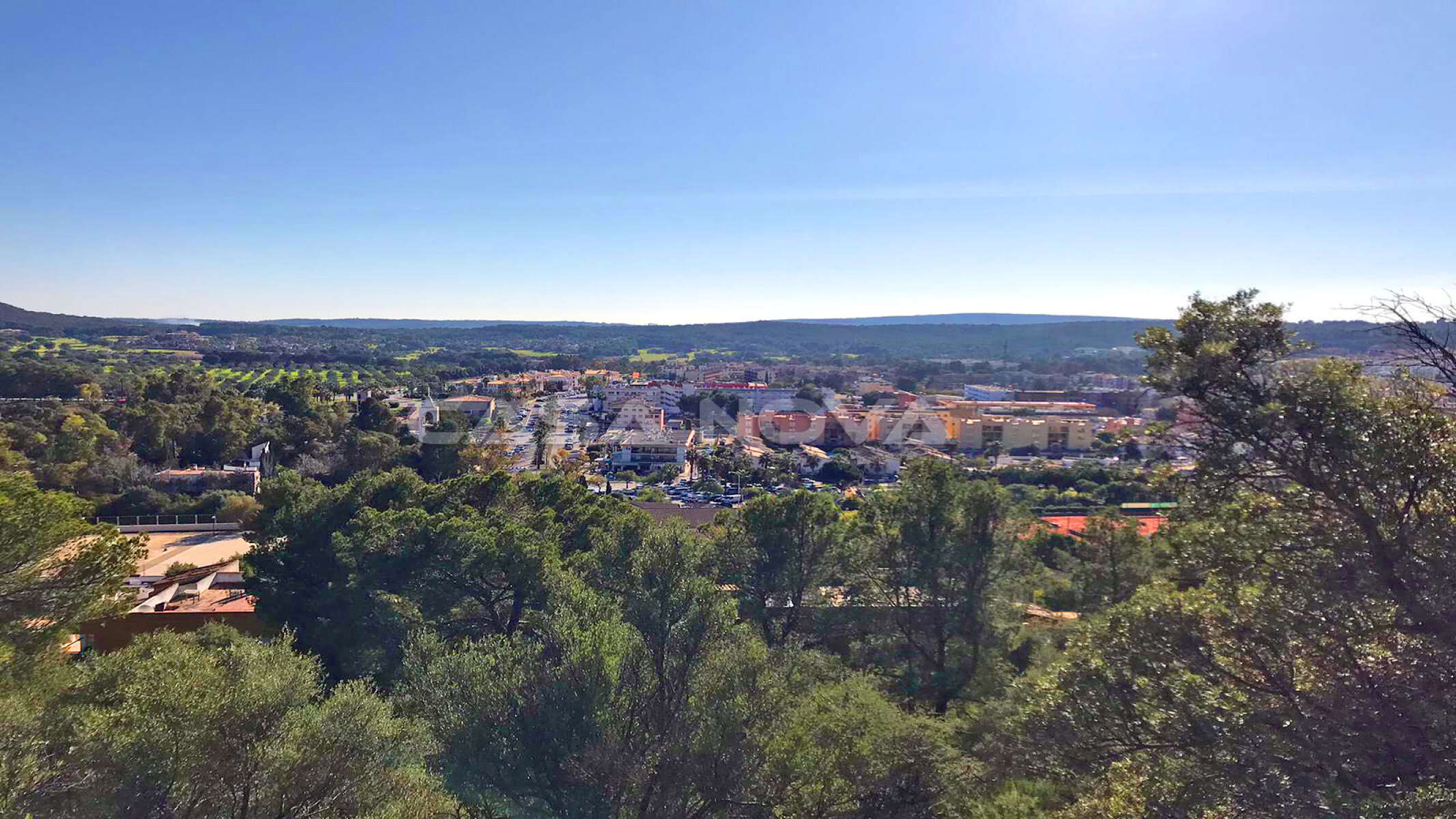 Mallorca Baugrundstck mit Projekt fr ein 3-Familien-Haus 
