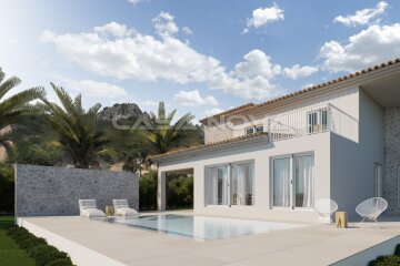 Remodelacion de una villa Mallorca con 2 anjeos
