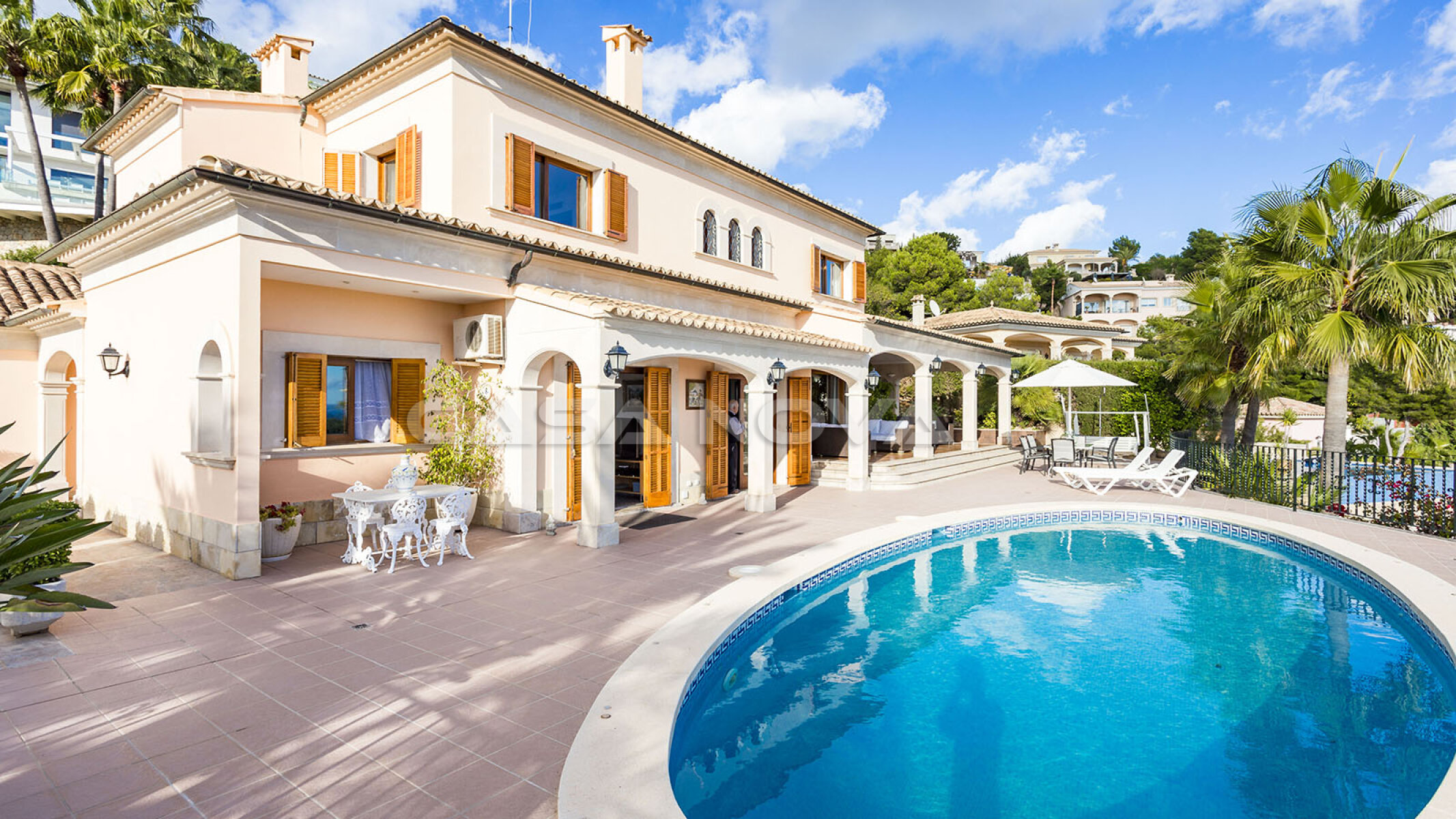 Mediterrane Mallorca Villa im beliebten Wohnviertel Bendinat