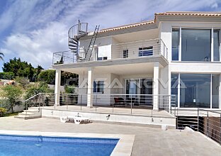 Ref. 241307 | Ansicht der modernen Mallorca Villa 
