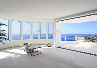 Modernized penthouse Mallorca with panoramic views