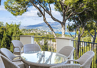 Ref. 243009 | Mallorca Villa in begehrter Wohngegend mit Panorama- Meerblick