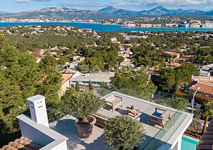 Ref. 2402254 | 180 degree panoramic view over the bay of Santa Ponsa