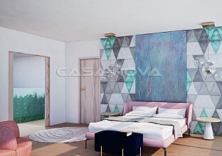 Ref. 2402719 | Dormitorio grande y elegantemente amueblado