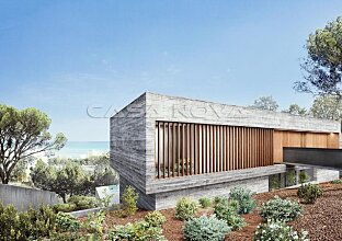 Ref. 2402742 | Vista exterior de la villa minimalista