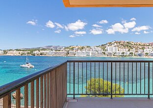 Ref. 1202769 | Wunderschöne überdachte Terrasse mit Blick aufs Meer