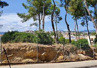 Building plot with beautiful views to the mountains
