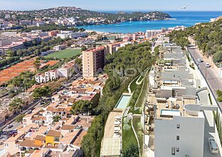 Ref. 1402833 | Vista aérea en 3D con vista al mar y al centro