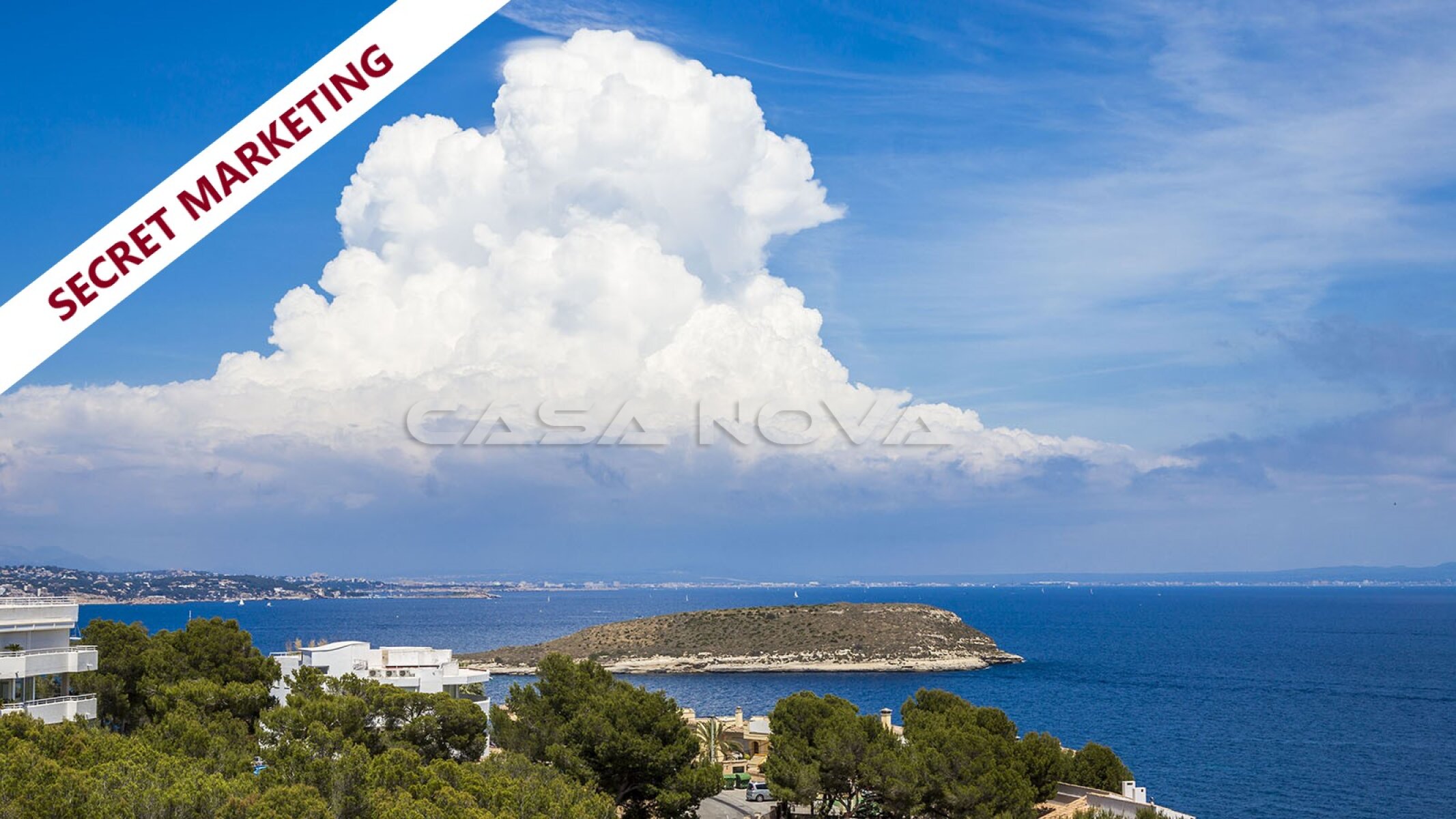 Neubau Luxusvilla Mallorca mit Pool und Meerblick