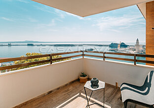 Ref. 1202859 | Covered terrace of the property with sea view