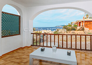 Ref. 1302862 | Covered terrace with sea view