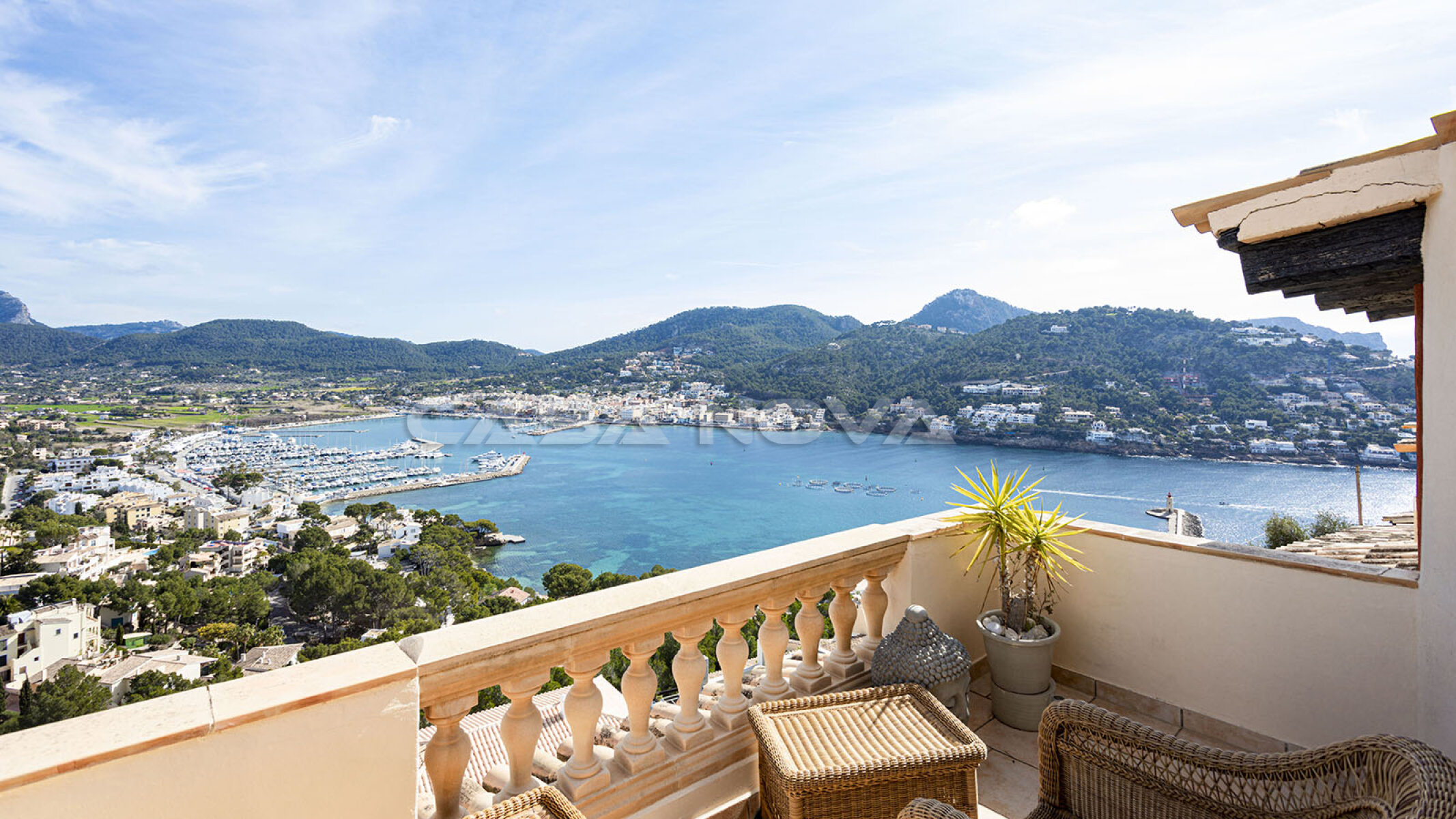 Hermoso apartamento en Mallorca con una vista sensacional