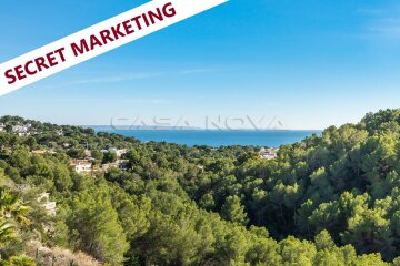 Hochmoderne Neubauvilla Mallorca mit Teil- Meerblick