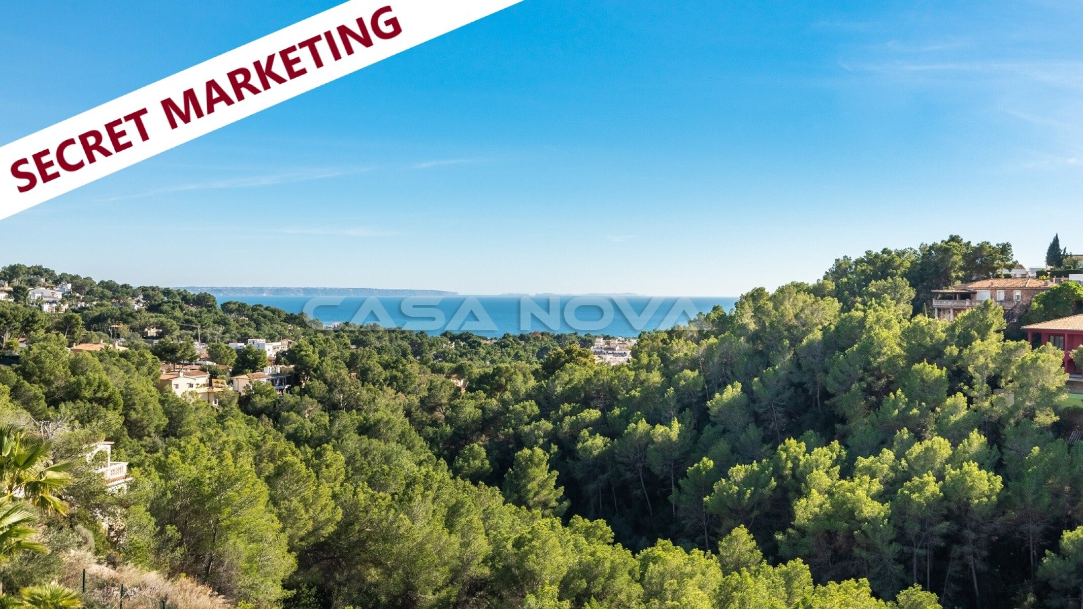 Impressive new build villa with great sea views