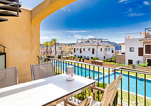 Ref. 2203023 | Wundervolle Terrasse mit Blick auf die Poollandschaft