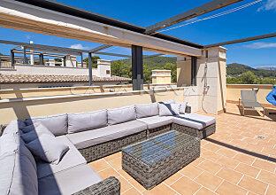 Ref. 2203023 | Grosse Dachterrasse mit Chillout- Bereich
