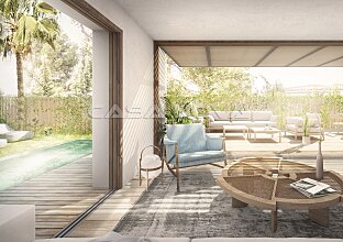 Ref. 1303047 | Impresionante zona de estar con acceso a la terraza 